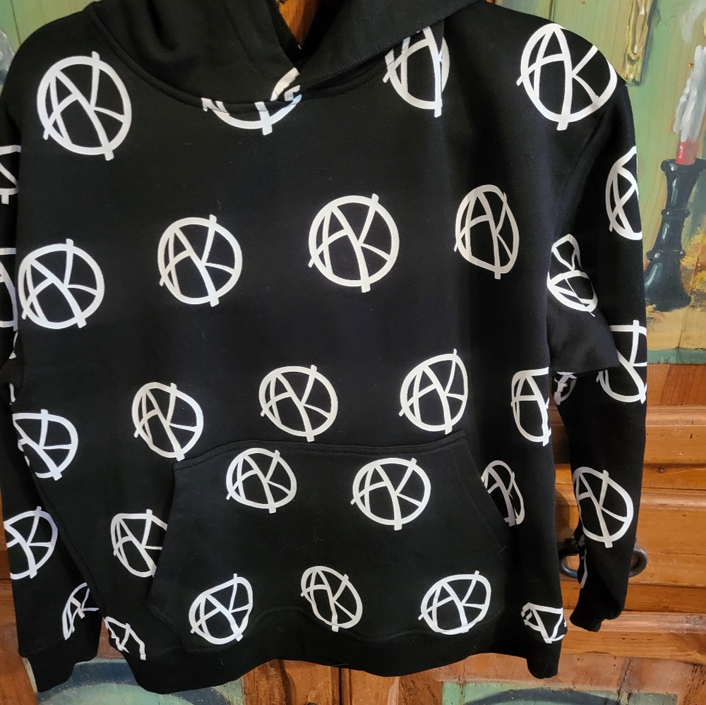 Akings Multi- Logo Black Hoodie